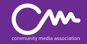 Community Media Association logo